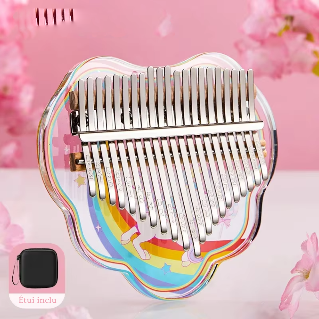 Kalimba arc en ciel 17/21 touches