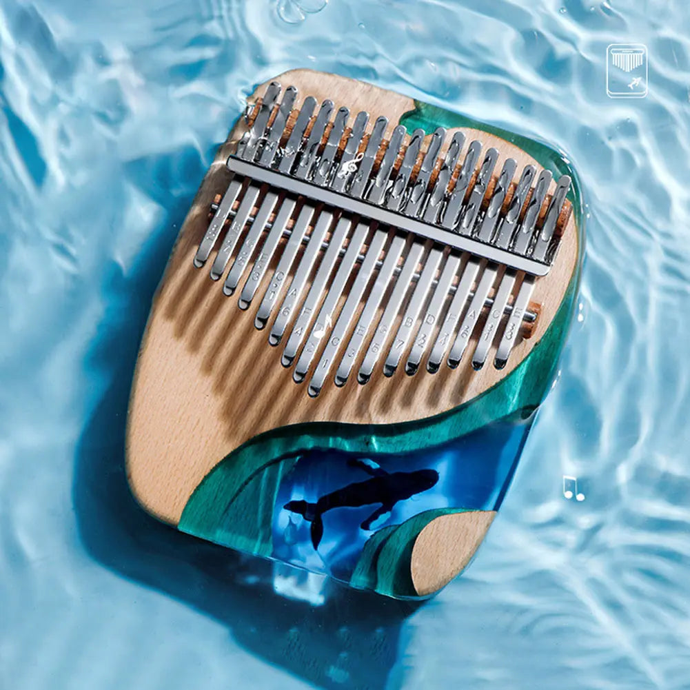 Kalimba baleine bleue