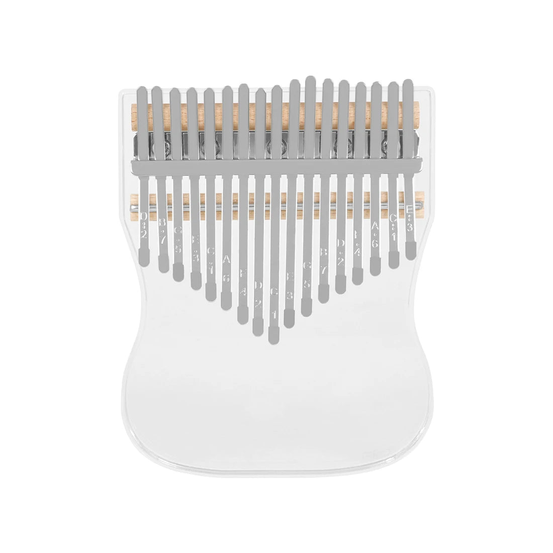 Kalimba transparent