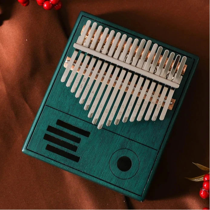 Kalimba Rétro en bois 17 touches