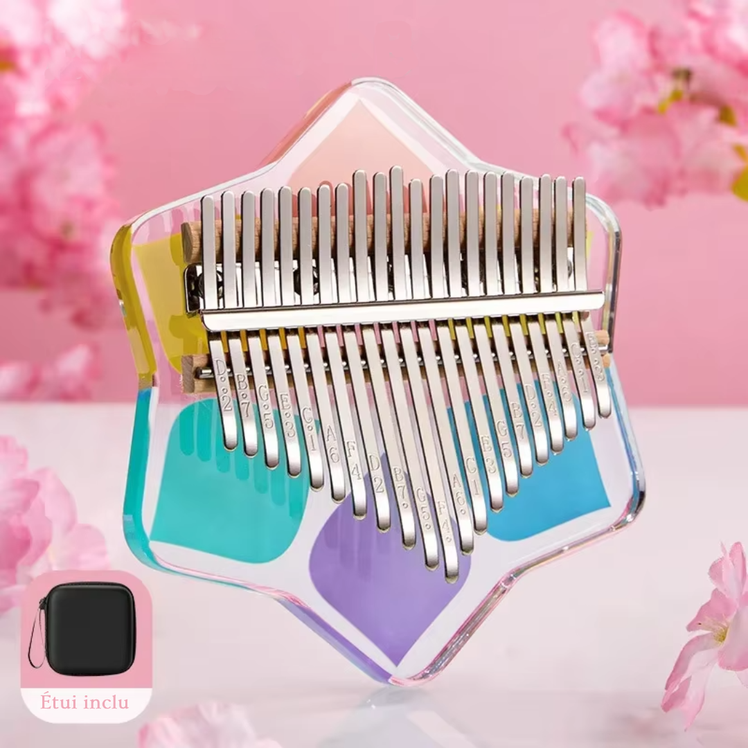 Kalimba étoile 17/21 touches